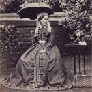 Unidentified sitter with parasol